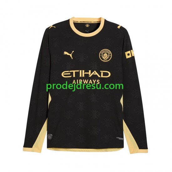 Manchester City Dresy Fotbal Muž Venkovní 2026-2027 Dlouhý rukáv