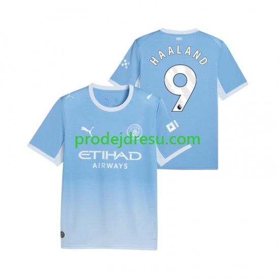 Manchester City Dresy Fotbal Erling Haaland 9 Muž Domácí 2026-2027 Krátký rukáv