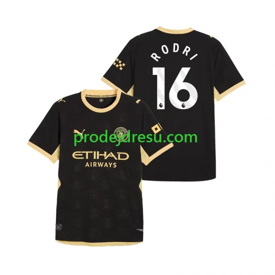 Manchester City Dresy Fotbal Rodri 16 Muž Venkovní 2026-2027 Krátký rukáv