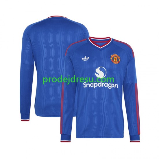 Manchester United Dresy Fotbal Muž Venkovní 2026-2027 Dlouhý rukáv