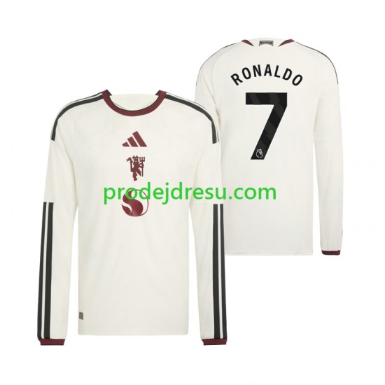 Manchester United Dresy Fotbal Cristiano Ronaldo 7 Muž Alternativní 2026-2027 Dlouhý rukáv