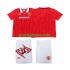 Manchester United Dresy Fotbal 1993 Retro Dětský Domácí 1994 Krátký rukáv