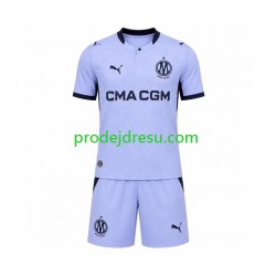 Olympique Marseille Dresy Fotbal Dětský Alternativní 2026-2027 Krátký rukáv