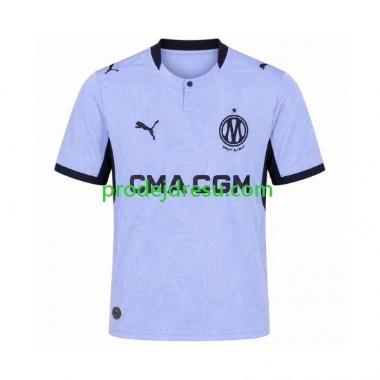 Olympique Marseille Dresy Fotbal Muž Alternativní 2026-2027 Krátký rukáv