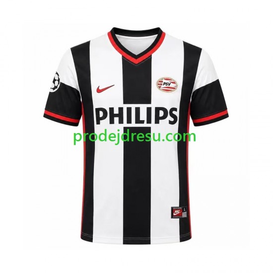 PSV Eindhoven Dresy Fotbal Retro Muž Venkovní 1998 Krátký rukáv