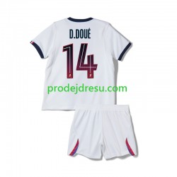 Paris Saint-Germain Dresy Fotbal Desire Doue 14 Dětský Venkovní 2026-2027 Krátký rukáv