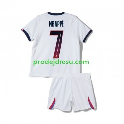 Paris Saint-Germain Dresy Fotbal Mbappé Kylian 7 Dětský Venkovní 2026-2027 Krátký rukáv