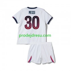 Paris Saint-Germain Dresy Fotbal Lionel Messi 30 Dětský Venkovní 2026-2027 Krátký rukáv