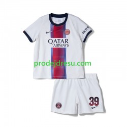 Paris Saint-Germain Dresy Fotbal Matvey Safonov 39 Dětský Venkovní 2026-2027 Krátký rukáv