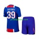 Paris Saint-Germain Dresy Fotbal Matvey Safonov 39 Dětský Domácí 2026-2027 Krátký rukáv