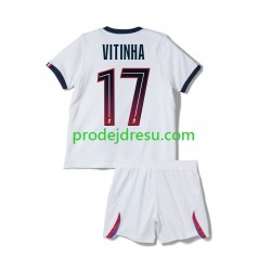 Paris Saint-Germain Dresy Fotbal Vitinha 17 Dětský Venkovní 2026-2027 Krátký rukáv