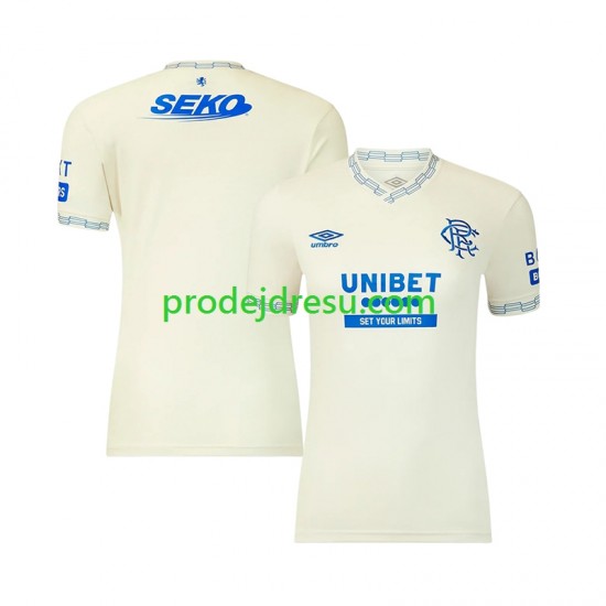 Rangers Dresy Fotbal Muž Venkovní 2026-2027 Krátký rukáv