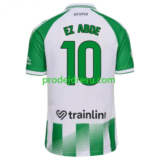 Real Betis Dresy Fotbal Abde Ezzalzouli 10 Muž Domácí 2026-2027 Krátký rukáv