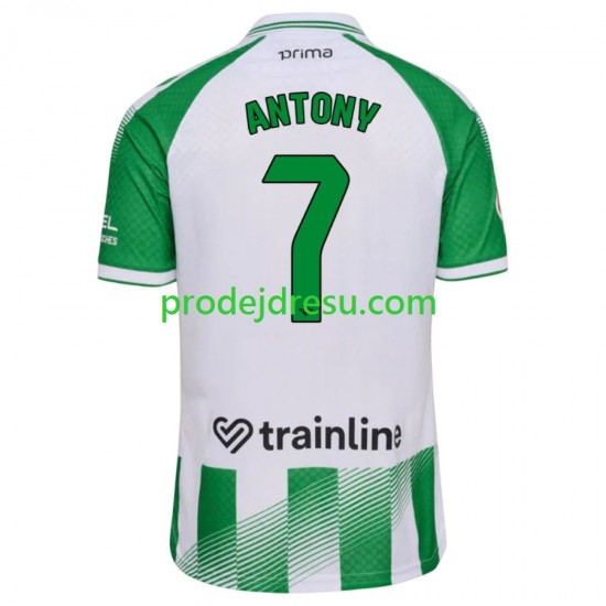 Real Betis Dresy Fotbal Antony 7 Muž Domácí 2026-2027 Krátký rukáv
