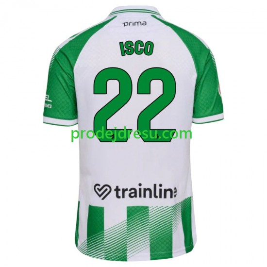 Real Betis Dresy Fotbal Isco 22 Muž Domácí 2026-2027 Krátký rukáv