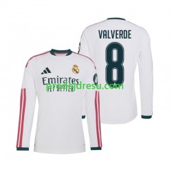 Real Madrid Dresy Fotbal Federico Valverde 8 Muž Domácí 2026-2027 Dlouhý rukáv