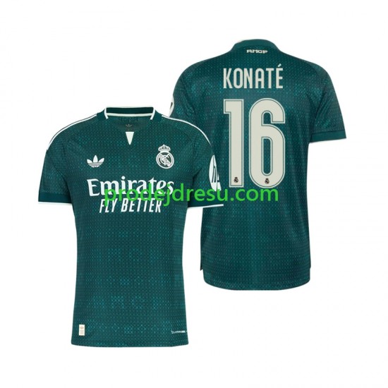 Real Madrid Dresy Fotbal Ibrahima Konate 16 Muž Venkovní 2026-2027 Krátký rukáv