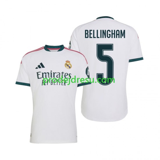 Real Madrid Dresy Fotbal Jude Bellingham 5 Muž Domácí 2026-2027 Krátký rukáv