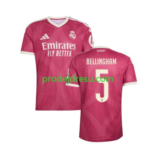 Real Madrid Dresy Fotbal Jude Bellingham 5 Muž Alternativní 2026-2027 Krátký rukáv