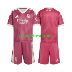 Real Madrid Dresy Fotbal Dětský Alternativní 2026-2027 Krátký rukáv