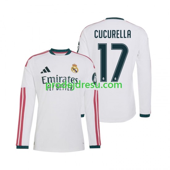Real Madrid Dresy Fotbal Marc Cucurella 17 Muž Domácí 2026-2027 Dlouhý rukáv