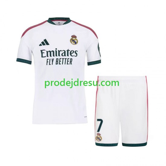 Real Madrid Dresy Fotbal Vinicius Junior 7 Dětský Domácí 2026-2027 Krátký rukáv