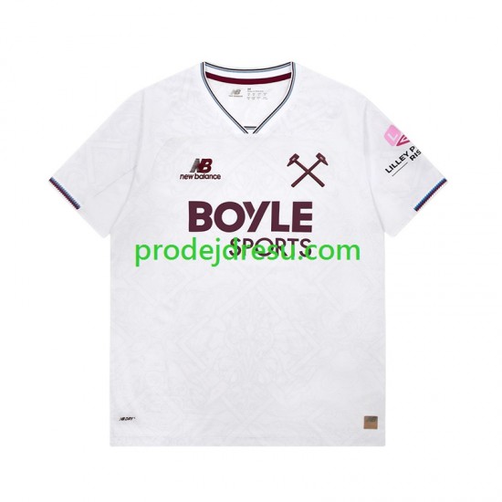 West Ham United Dresy Fotbal Muž Venkovní 2026-2027 Krátký rukáv