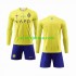 Dresy Fotbal Al-Nassr Dětský Domácí 2023-2024 Dlouhý rukáv