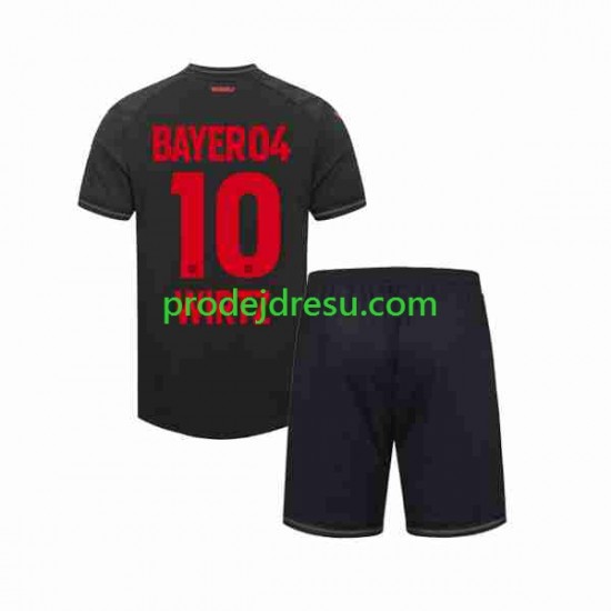 Bayer 04 Leverkusen Dresy Fotbal Florian Wirtz 10 Dětský Domácí 2023-2024 Krátký rukáv