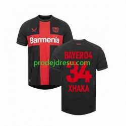 Bayer 04 Leverkusen Dresy Fotbal Granit Xhaka 34 Muž Domácí 2023-2024 Krátký rukáv