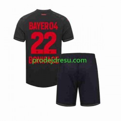 Bayer 04 Leverkusen Dresy Fotbal Victor Boniface 22 Dětský Domácí 2023-2024 Krátký rukáv
