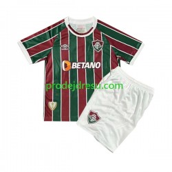 Fluminense Dresy Fotbal Dětský Domácí 2023-2024 Krátký rukáv
