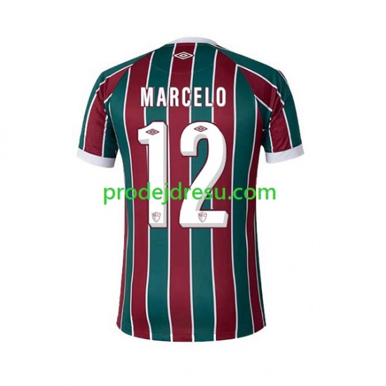 Fluminense Dresy Fotbal Marcelo 12 Muž Domácí 2023-2024 Krátký rukáv