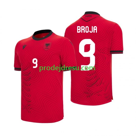 Albánie Dresy Fotbal Armando Broja 9 Muž Domácí World Cup 2026 Krátký rukáv