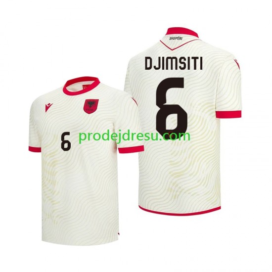 Albánie Dresy Fotbal Berat Djimsiti 6 Muž Venkovní World Cup 2026 Krátký rukáv
