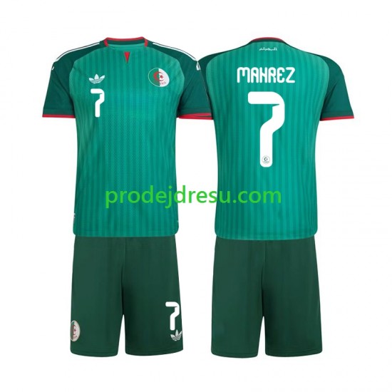 Alžírsko Dresy Fotbal Riyad Mahrez 7 Dětský Venkovní 2026 Krátký rukáv