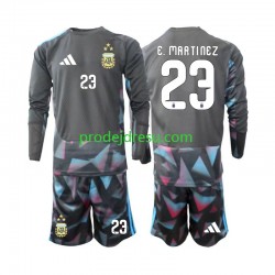 Argentina Dresy Fotbal Emiliano Martinez 23 Brankářské Dětský Domácí World Cup 2026 Dlouhý rukáv