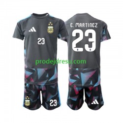 Argentina Dresy Fotbal Emiliano Martinez 23 Brankářské Dětský Domácí World Cup 2026 Krátký rukáv