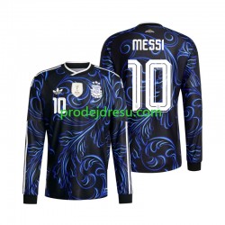 Argentina Dresy Fotbal Lionel Messi 10 Muž Venkovní World Cup 2026 Dlouhý rukáv