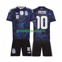 Argentina Dresy Fotbal Lionel Messi 10 Dětský Venkovní World Cup 2026 Krátký rukáv