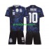 Argentina Dresy Fotbal Lionel Messi 10 Dětský Venkovní World Cup 2026 Krátký rukáv