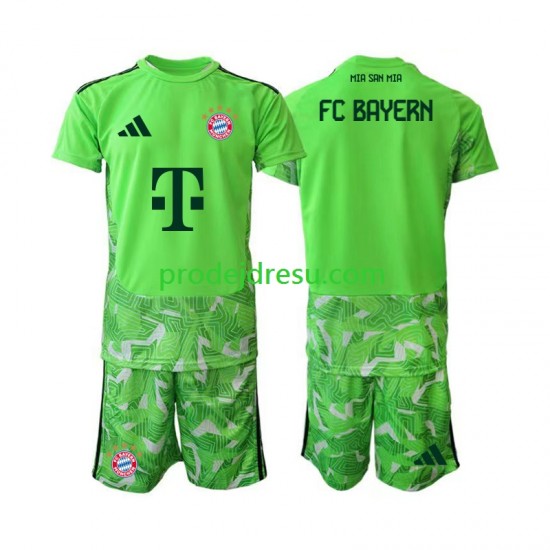 FC Bayern Mnichov Dresy Fotbal Brankářské Dětský Domácí 2026-2027 Krátký rukáv