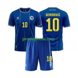 Bosna a Hercegovina Dresy Fotbal Ermedin Demirovic 10 Dětský Domácí World Cup 2026 Krátký rukáv