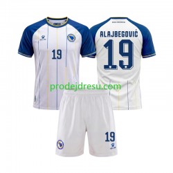 Bosna a Hercegovina Dresy Fotbal Kerim Alajbegovic 19 Dětský Venkovní World Cup 2026 Krátký rukáv