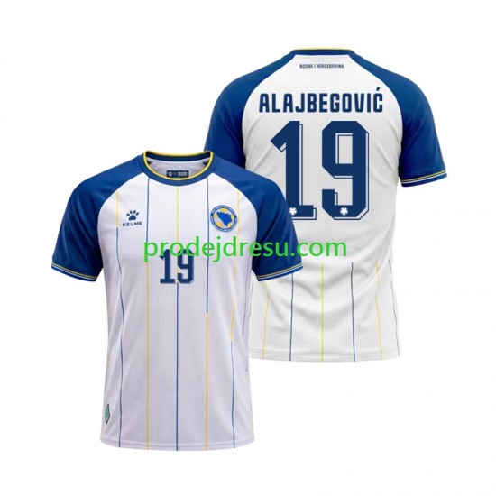 Bosna a Hercegovina Dresy Fotbal Kerim Alajbegovic 19 Muž Venkovní World Cup 2026 Krátký rukáv