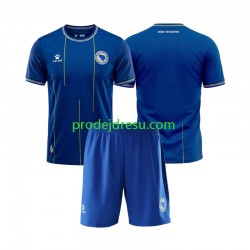 Bosna a Hercegovina Dresy Fotbal Dětský Domácí World Cup 2026 Krátký rukáv