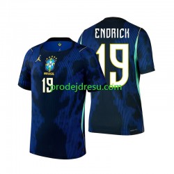 Brazílie Dresy Fotbal Endrick 19 Muž Venkovní World Cup 2026 Krátký rukáv