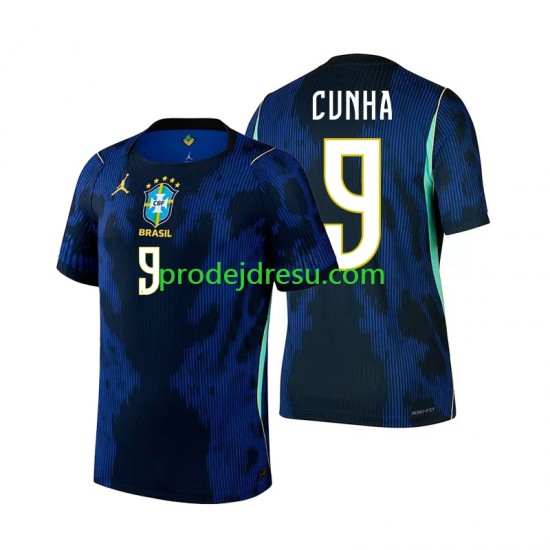 Brazílie Dresy Fotbal Matheus Cunha 9 Muž Venkovní World Cup 2026 Krátký rukáv