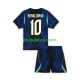 Brazílie Dresy Fotbal Ronaldinho 10 Dětský Venkovní World Cup 2026 Krátký rukáv