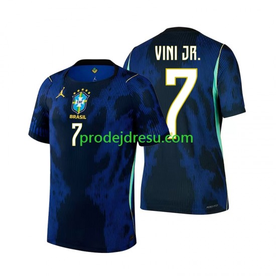 Brazílie Dresy Fotbal Vinicius Junior 7 Muž Venkovní World Cup 2026 Krátký rukáv